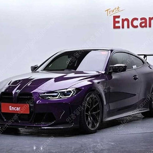 BMW M4 중고 BMW 중고 보라색 2024년식 11,284km 컴패티션 M xDrive 중고차 할부가능