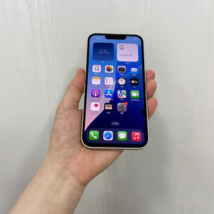 91133 아이폰13 화이트 256GB 부산 중고폰 팝니다 25만원