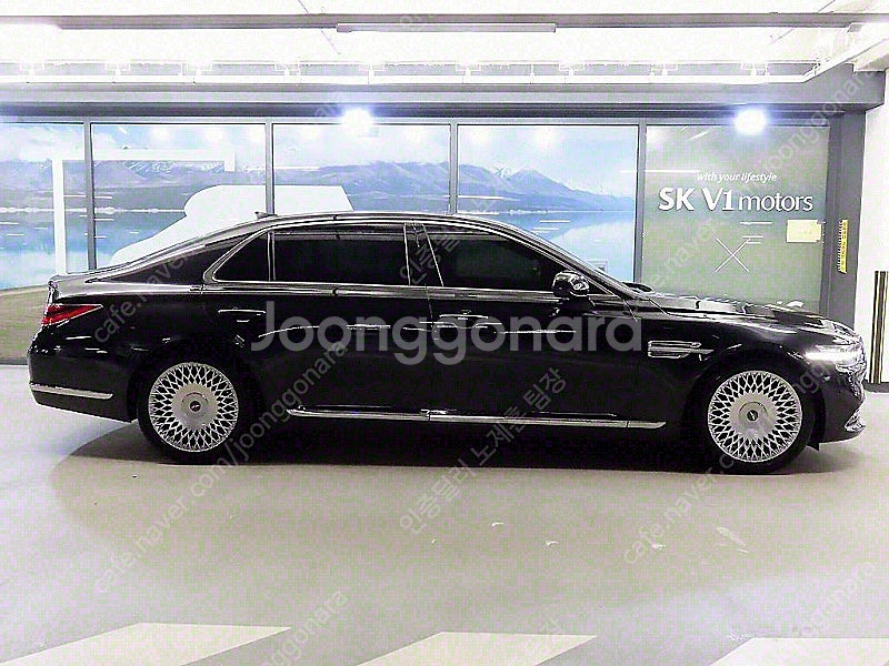 제네시스 G90 중고 제네시스 중고 가격 검정색 201...--4