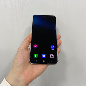 04210 갤럭시S22 화이트 256GB 부산 중고폰 팝니다 20만원
