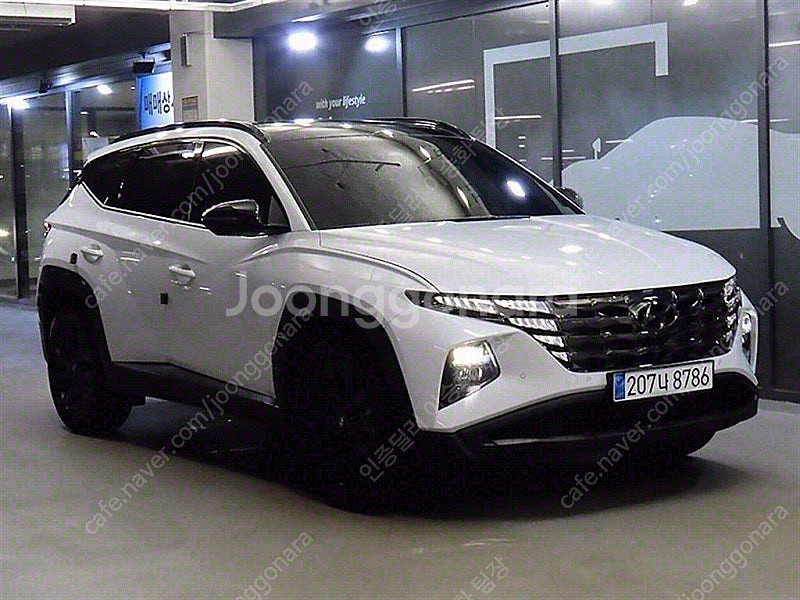 10,010 km 투싼 중고 NX4 투싼 중고차 가솔린...--0