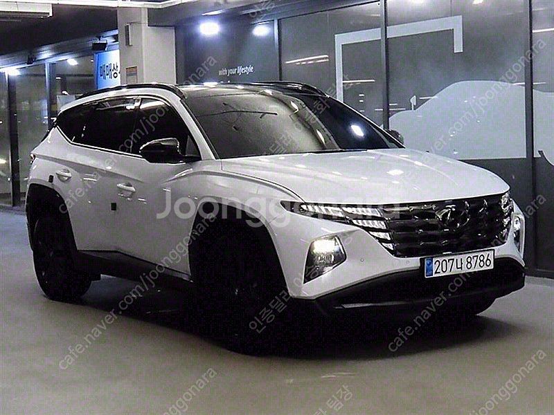 10,010 km 투싼 중고 NX4 투싼 중고차 가솔린...--6