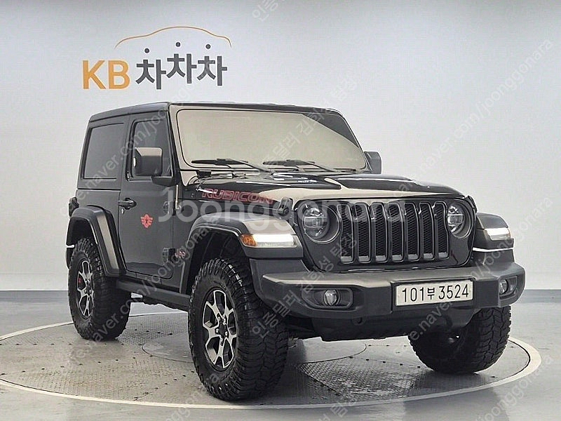 지프 랭글러 중고 랭글러 루비콘 중고 검정색 2020년...--0