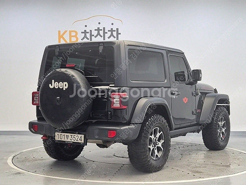 지프 랭글러 중고 랭글러 루비콘 중고 검정색 2020년...--4