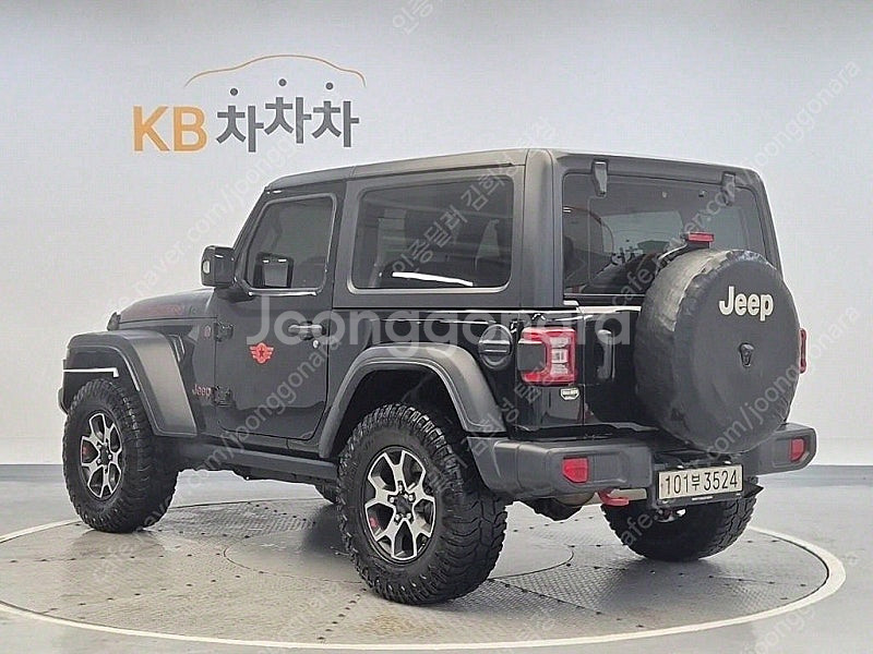 지프 랭글러 중고 랭글러 루비콘 중고 검정색 2020년...--5