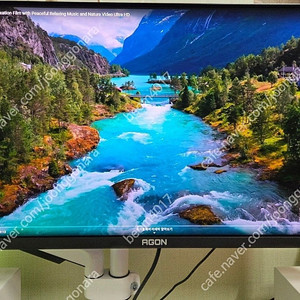 알파스캔 AGON 276QZD2 QHD OLED 240Hz 게이밍 무결점 모니터 판매합니다@@@