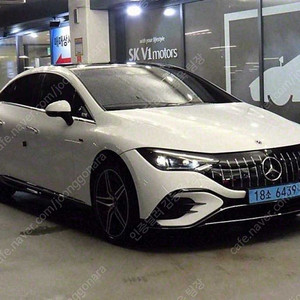 16,932 km 2024년식 벤츠 EQE 중고 벤츠 전기차 V295 EQE 53 AMG 4MATIC+ 중고차리스 추천매물 흰색