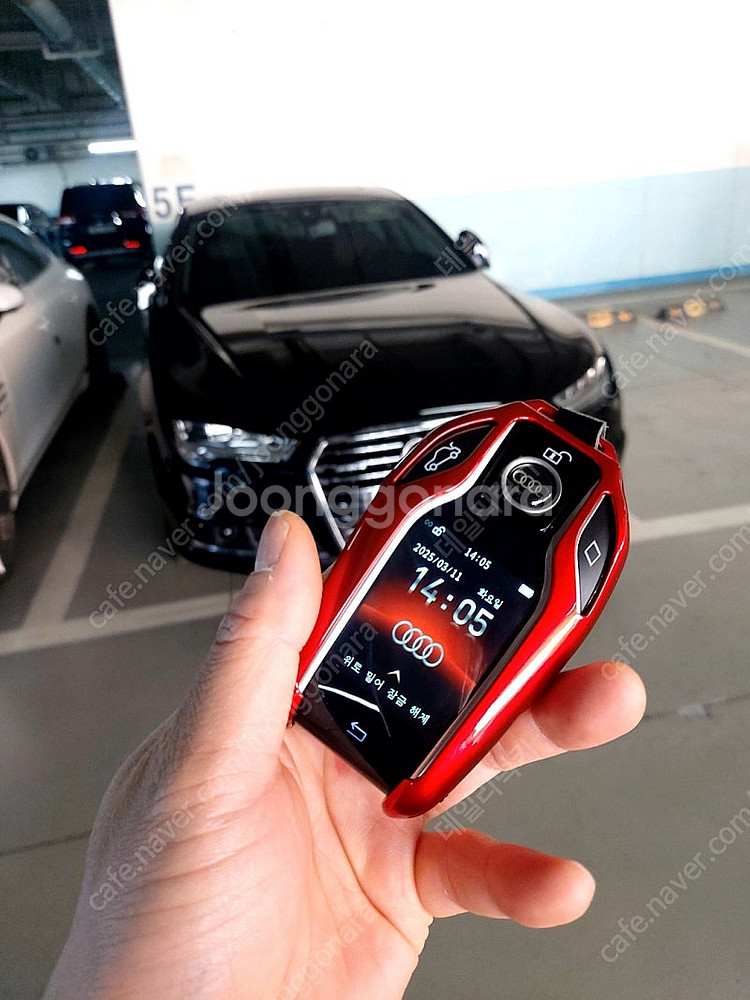아우디 A7 다양한 연식 자동차키를 최신형 BMW 타입...--3