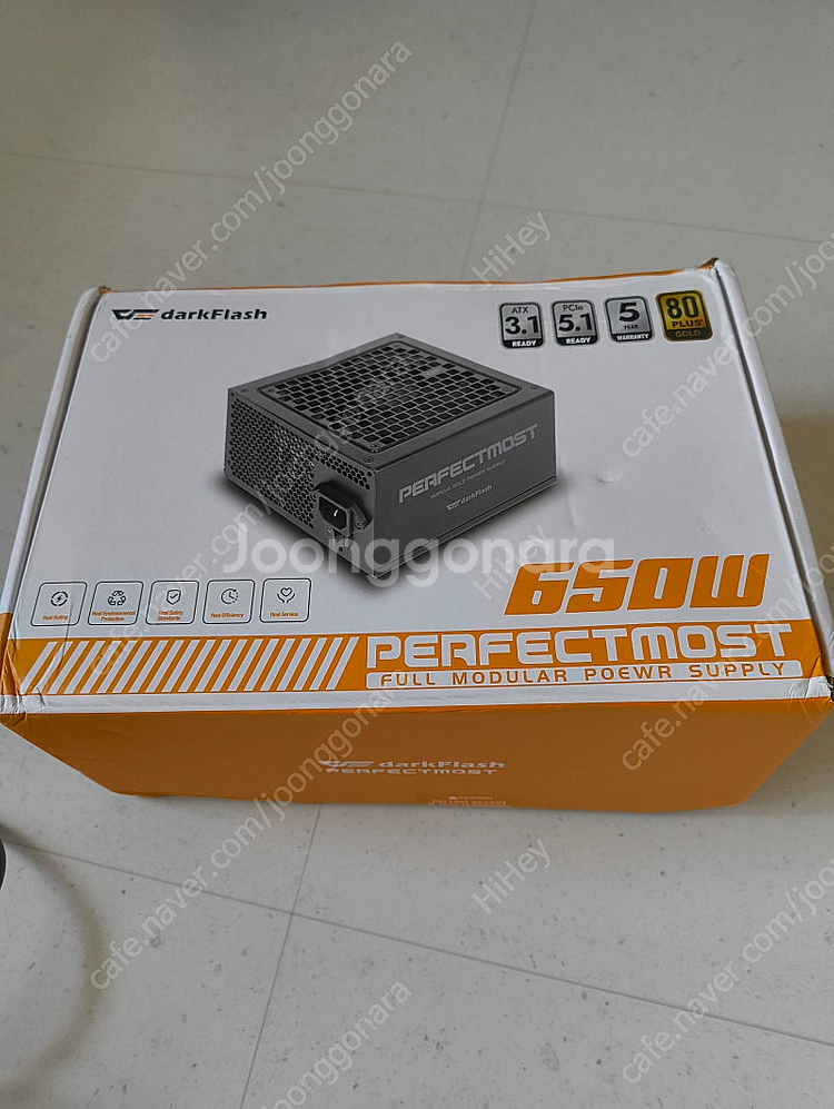 650w 골드 고장파워 팝니다.--0