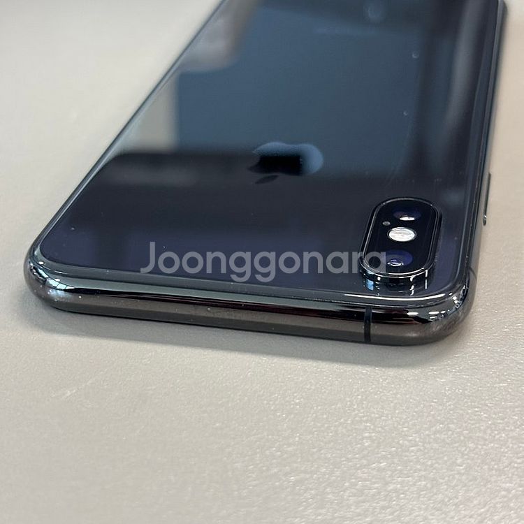 아이폰XS 스페이스그레이색상 64용량 미파손 무잔상 상...--6