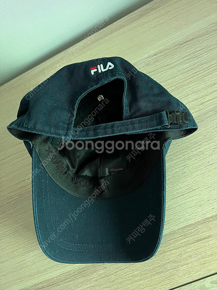휠라 모자 (어린이용 FILA 네이비 볼캡)--1