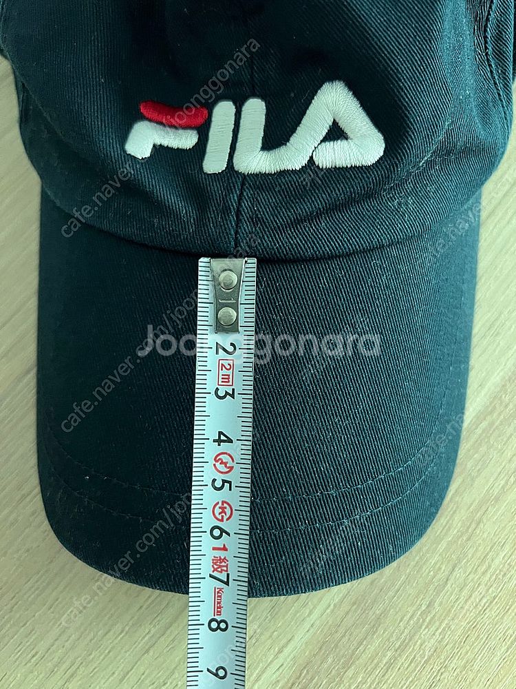 휠라 모자 (어린이용 FILA 네이비 볼캡)--3