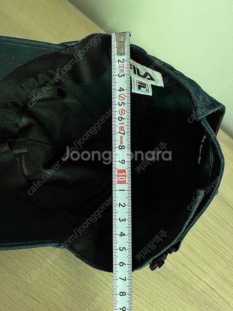 휠라 모자 (어린이용 FILA 네이비 볼캡)--4