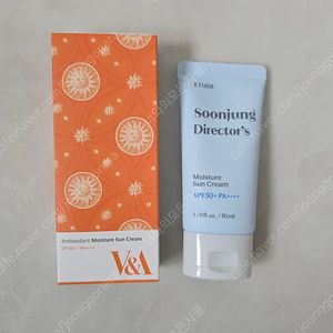 V&A 브이앤에이 선크림&에뛰드 순정 디렉터 수분 선크림
