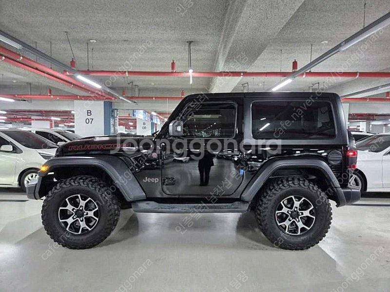 지프 랭글러 중고 랭글러 루비콘 중고 검정색 2019년...--4