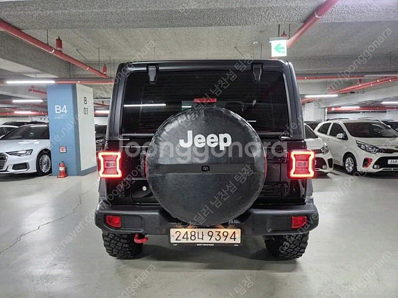 지프 랭글러 중고 랭글러 루비콘 중고 검정색 2019년...--6