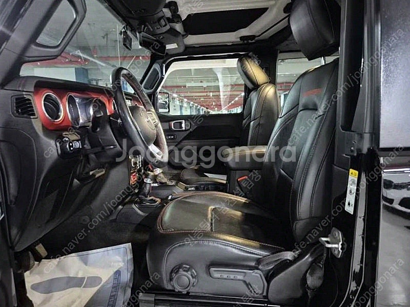 지프 랭글러 중고 랭글러 루비콘 중고 검정색 2019년...--9