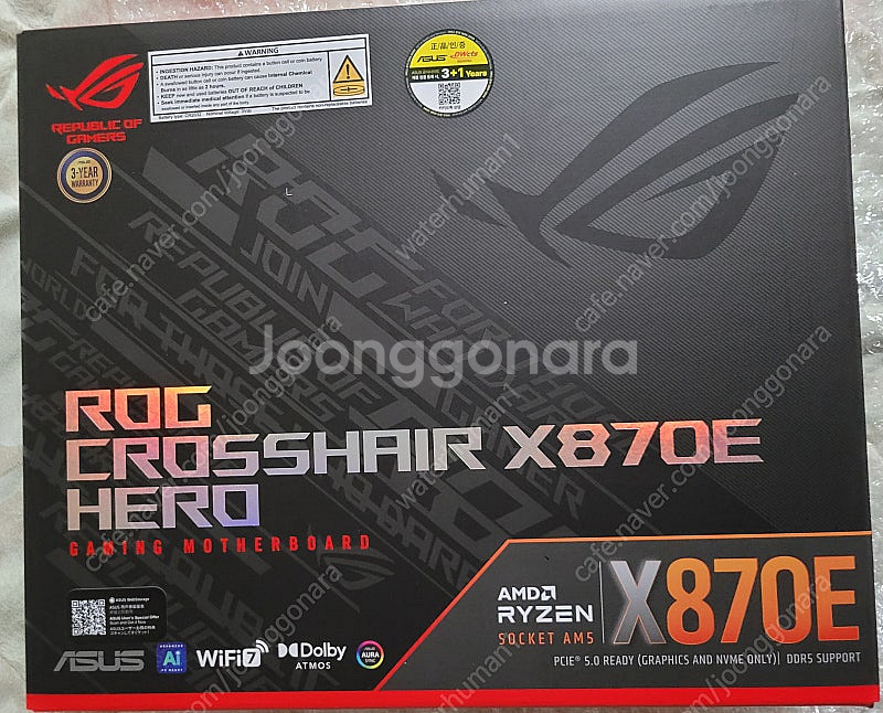 ASUS ROG CROSSHAIR X870E HERO ...--0