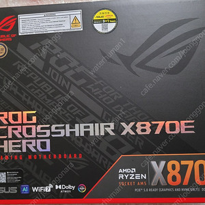 ASUS ROG CROSSHAIR X870E HERO 팝니다.