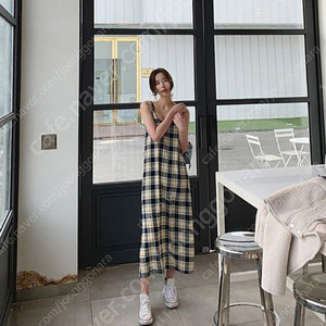 택포)프로스트제이 체크원피스 M사이즈