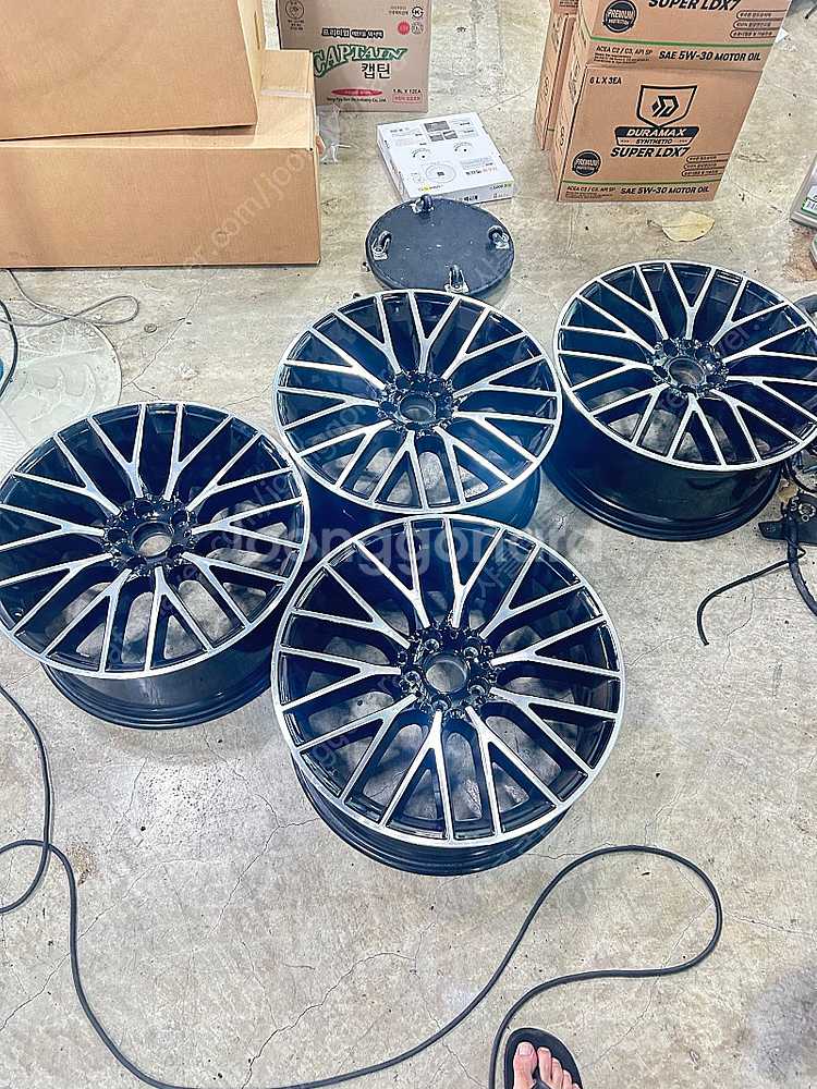 벤츠 w223 S580 4매틱 순정 20인치 휠 타이어...--4