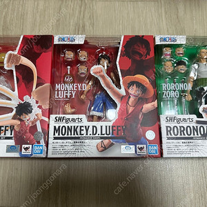 shf 조로 & 루피 & 옵션파츠 세트