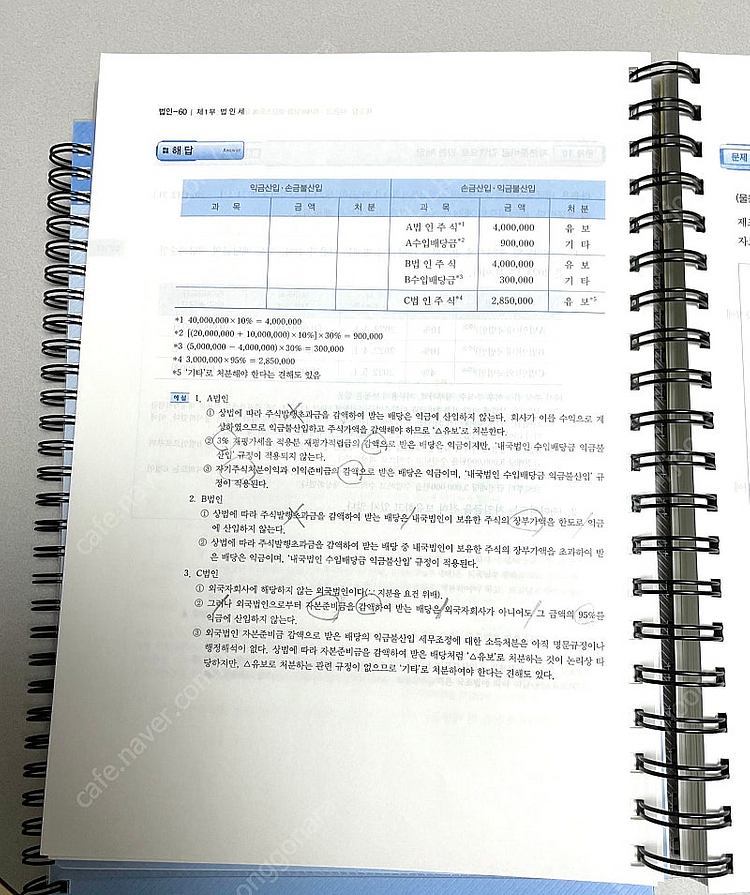 *당일배송*공인회계사세무사 2차세법 세무회계연습1:정우...--3