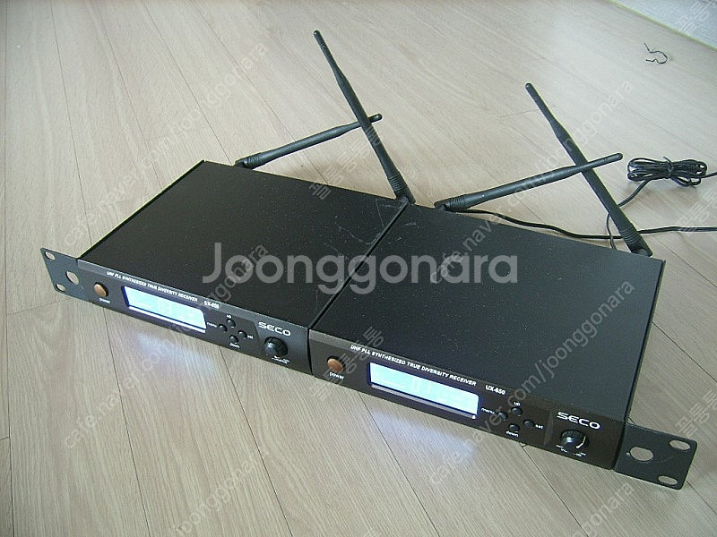 SECO 무선마이크 수신기 (UX-850) 2대 (가격...--0