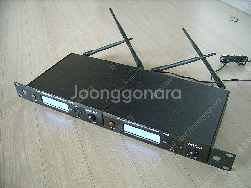 SECO 무선마이크 수신기 (UX-850) 2대 (가격...--1