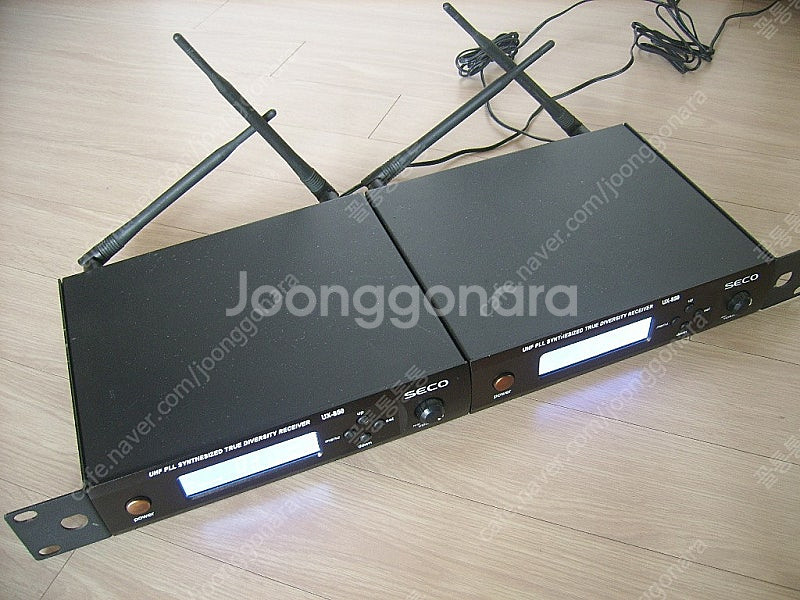 SECO 무선마이크 수신기 (UX-850) 2대 (가격...--4