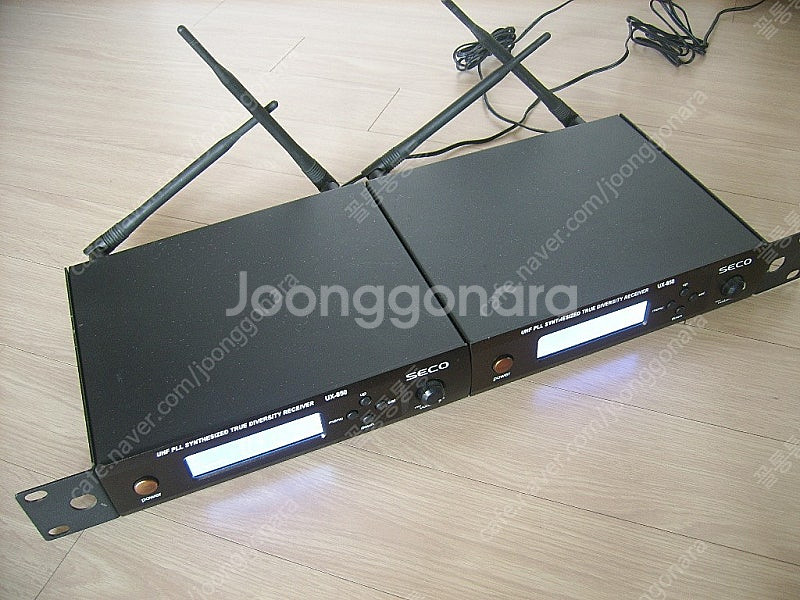 SECO 무선마이크 수신기 (UX-850) 2대 (가격...--5
