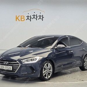 아반떼 중고 아반떼 AD 중고차 파란색 2016년식 1.6 e-VGT 프리미엄 법인중고차구매