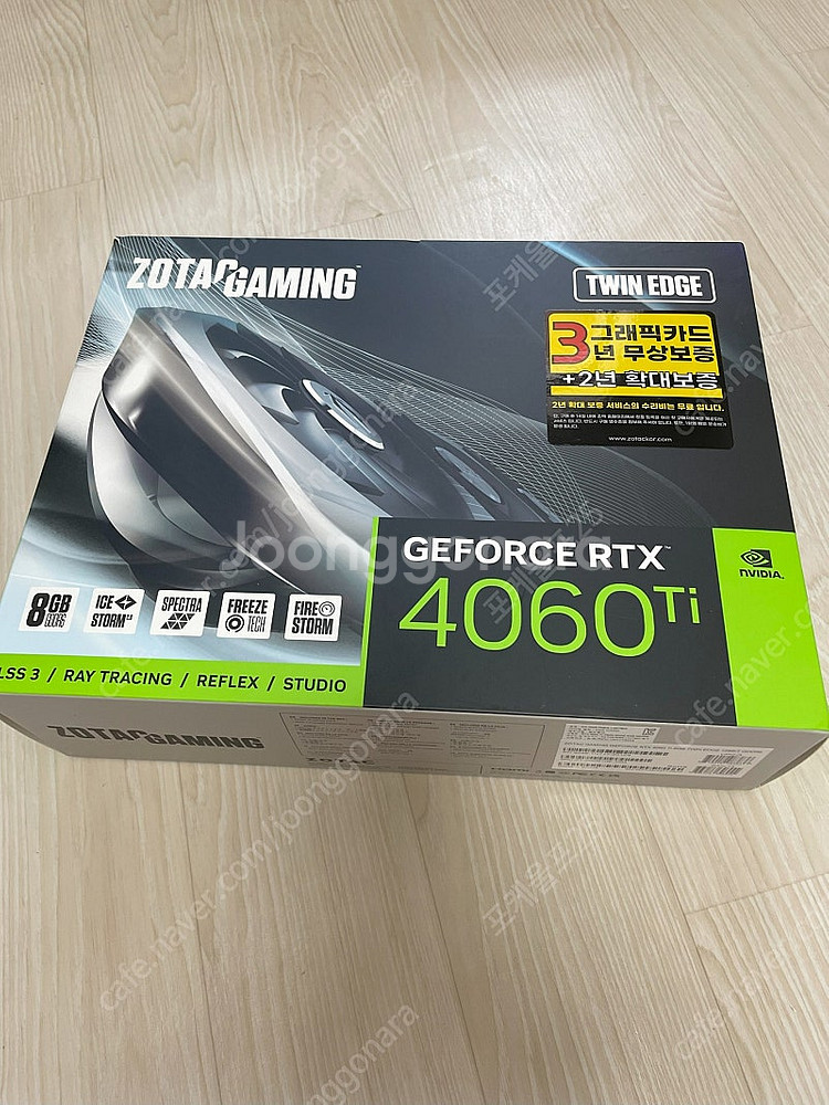 조텍 ZOTAC 4060ti 팝니다.--1