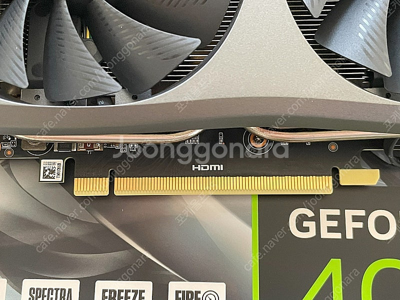 조텍 ZOTAC 4060ti 팝니다.--4