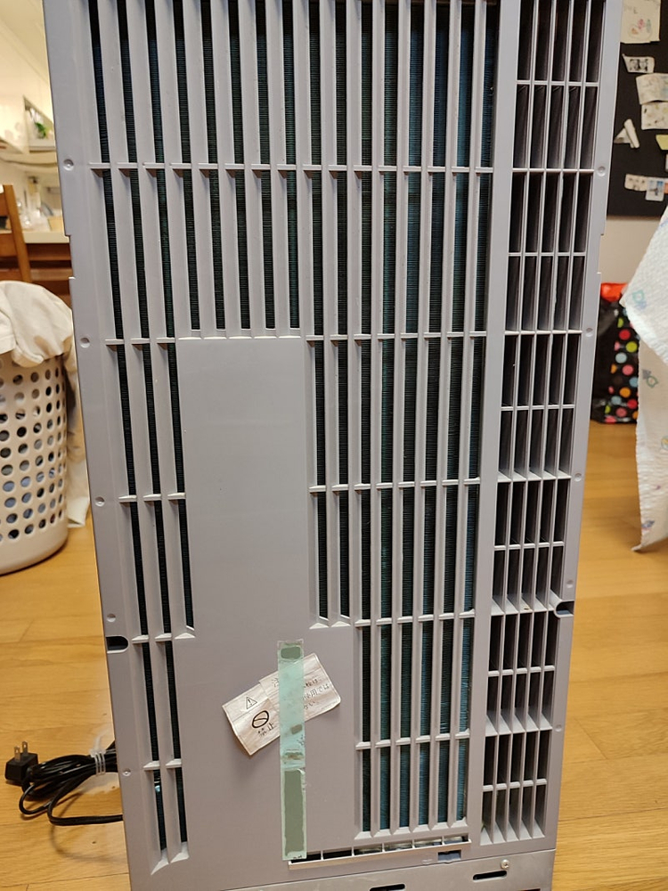 토요토미 창문형 에어컨(일제, 110v)+도란스 이미지