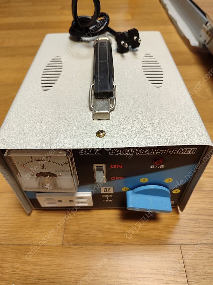토요토미 창문형 에어컨(일제, 110v)+도란스--5