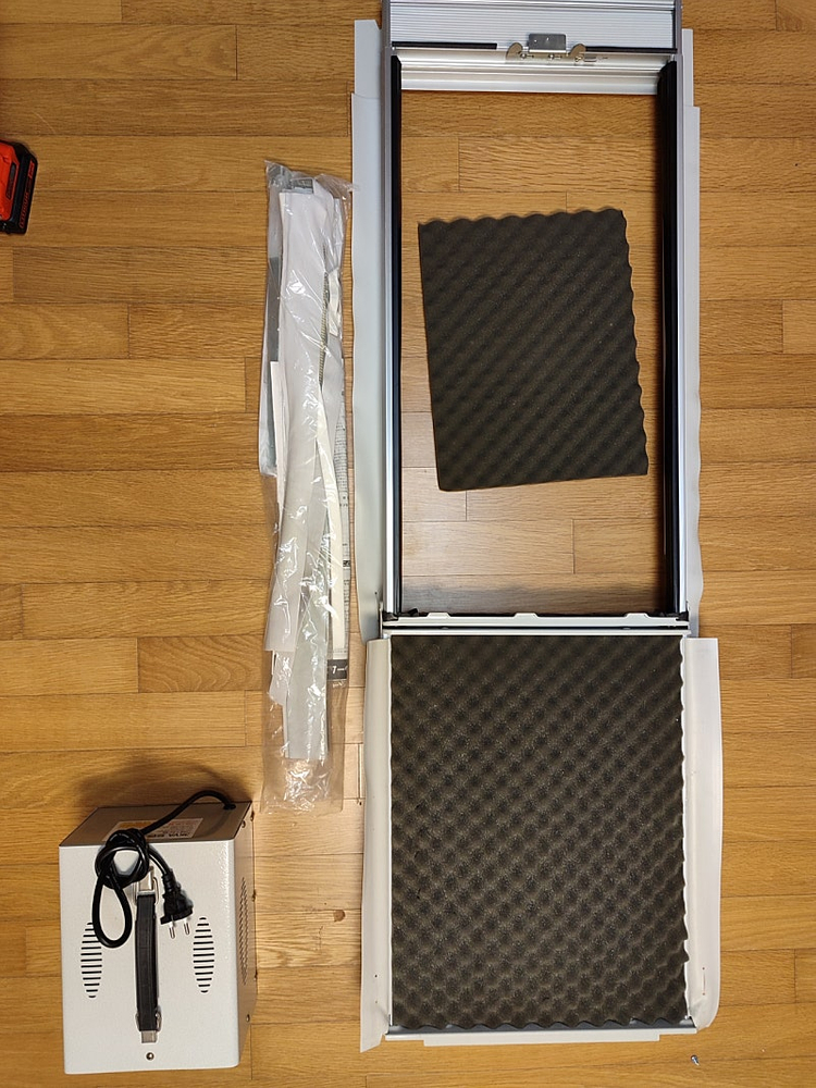 토요토미 창문형 에어컨(일제, 110v)+도란스 이미지