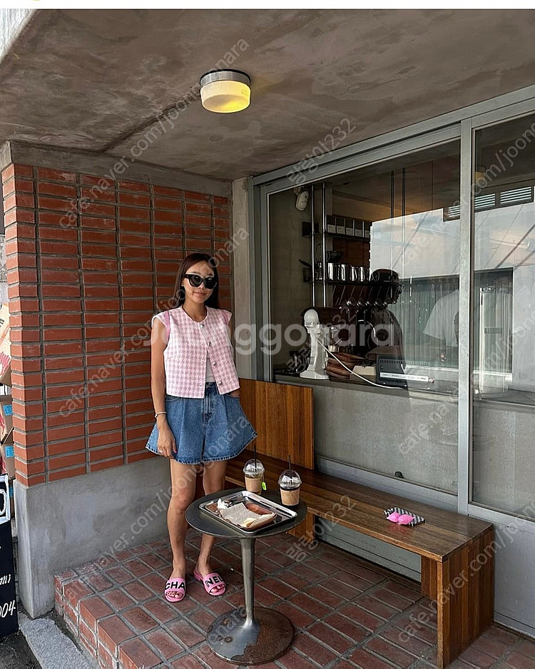11am 리미샵 버킨 플레어데님쇼츠 스몰 택포2--0
