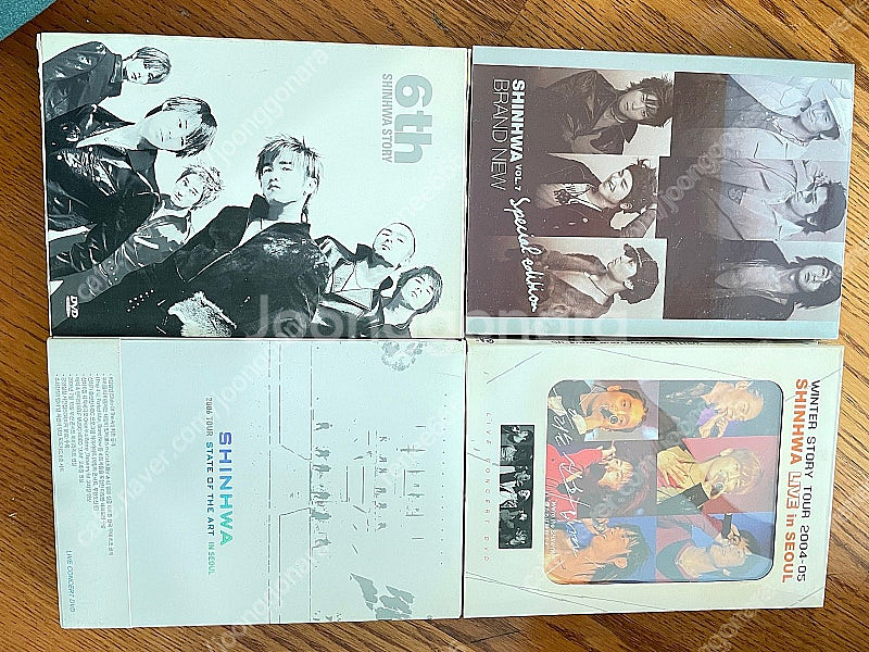 신화 세미누드화보집 미개봉앨범 일괄_신화9집,11집미개...--2