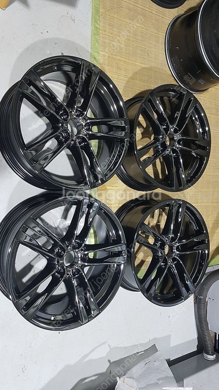 bmw 373m 정품 유광블랙 20인치 순정휠 대품판매...--3