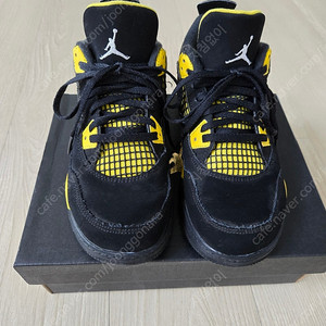 조던 농구화 4레트로 썬더 jordan 4retro 21cm