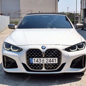 BMW 4시리즈 중고 BMW 중고 4시리즈 M440i 흰색 2024년식 27,662km M440i xDrive 컨버터블 중고자동차