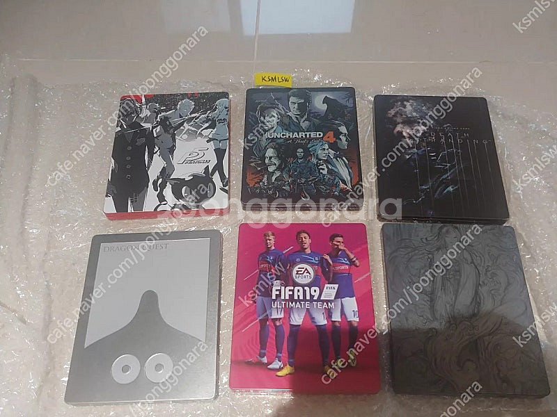 플스4 ps4 스틸북 모음 데스스트랜딩 드래곤퀘스트 히...--0