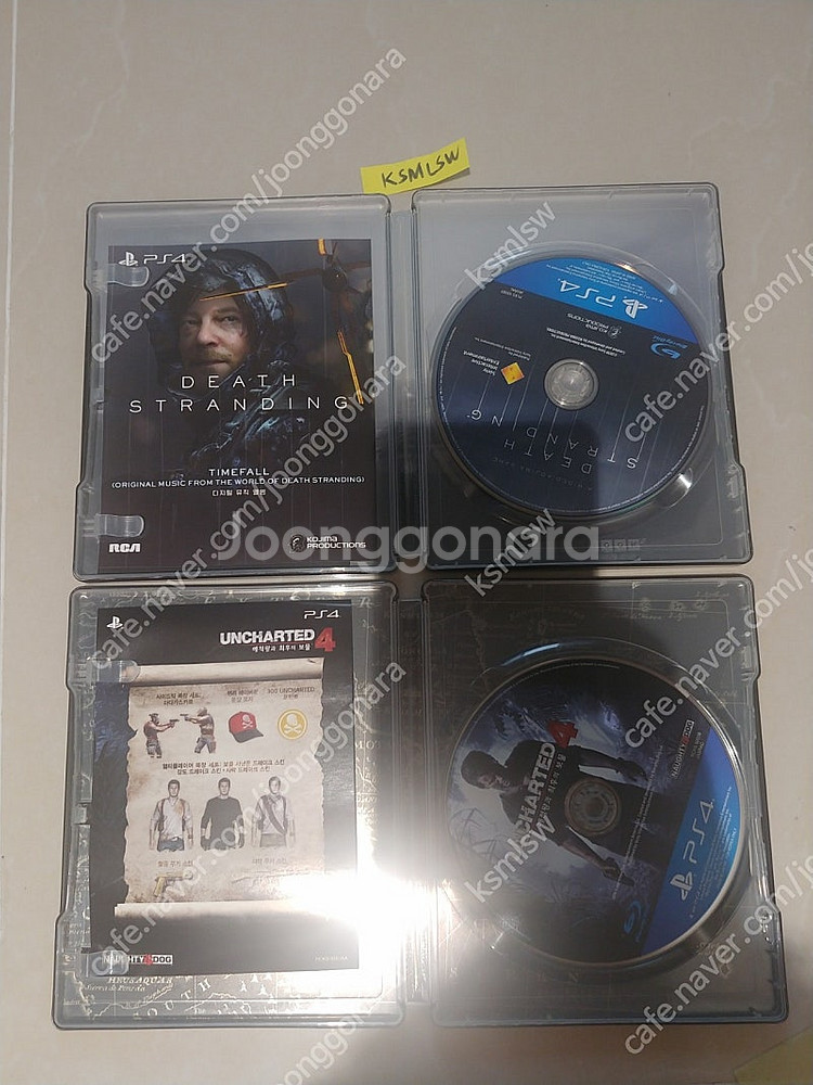 플스4 ps4 스틸북 모음 데스스트랜딩 드래곤퀘스트 히...--6
