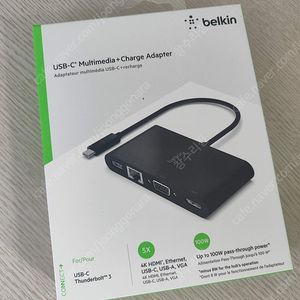 벨킨 USB-C 멀티미디어 어댑터