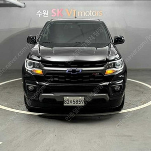 쉐보레 콜로라도 중고 가격 콜로라도 중고차 픽업트럭 중고 검정색 2021년식 56,379km 3.6 익스트림 4WD 중고차 할부조건