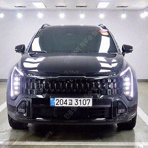 기아 스포티지 중고차 할부 스포티지 SUV 중고차 검정색 2025년식 5,607km 1.6 터보HEV 2WD 시그니처 실매물인증중고차