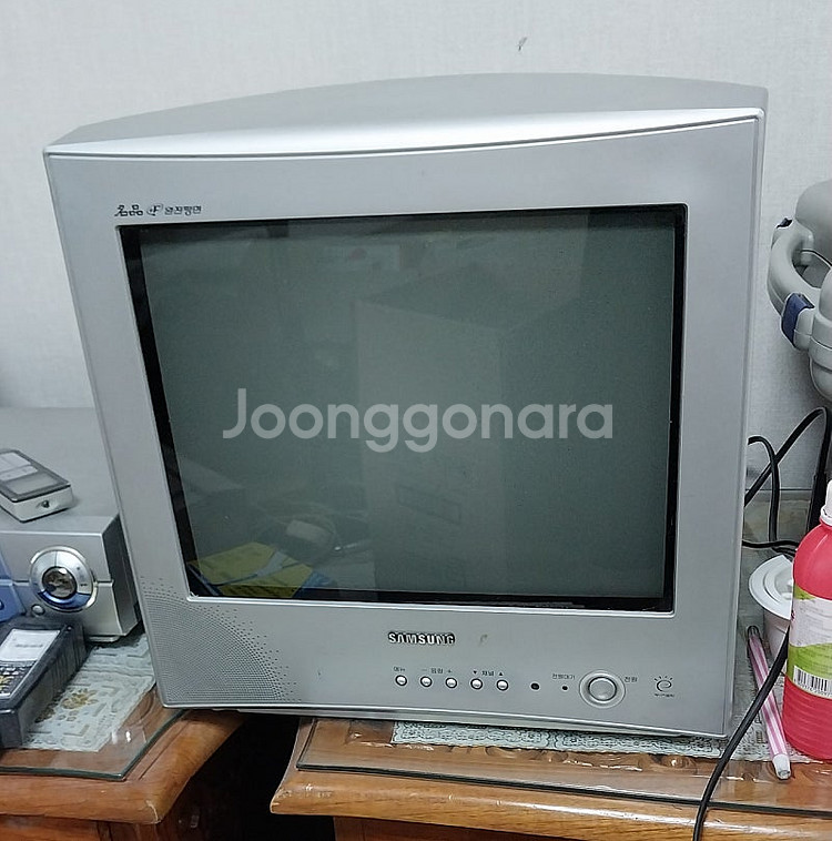 삼성 브라운관 소형 TV 15인치 명품 완전평면 옛날 ...--1