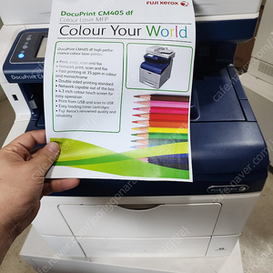 후지제록스 DocuPrint CM405DF A4 고성능 컬러복합기 팝니다.