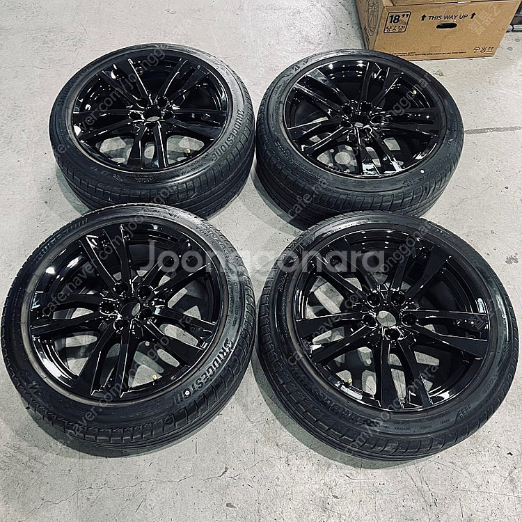 아우디A6 45TDI 19인치 정품휠타이어 판매--0
